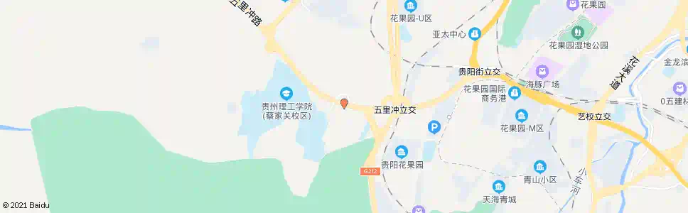 贵阳蔡家关_公交站地图_贵阳公交_妙搜公交查询2025