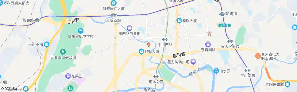 贵阳大西门南_公交站地图_贵阳公交_妙搜公交查询2025