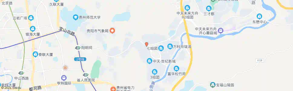 贵阳王家桥_公交站地图_贵阳公交_妙搜公交查询2025