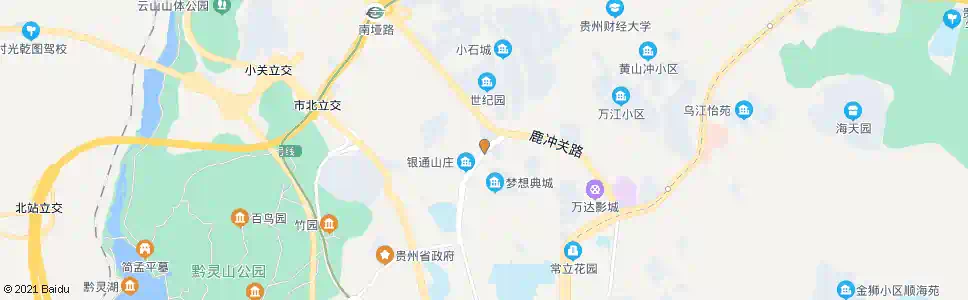 贵阳麻冲路口_公交站地图_贵阳公交_妙搜公交查询2025