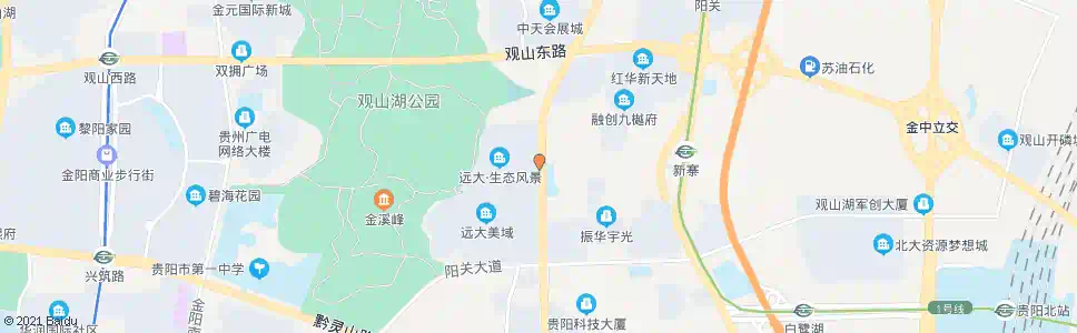 贵阳金阳远大_公交站地图_贵阳公交_妙搜公交查询2025