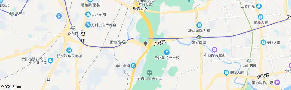 贵阳转弯塘_公交站地图_贵阳公交_妙搜公交查询2025