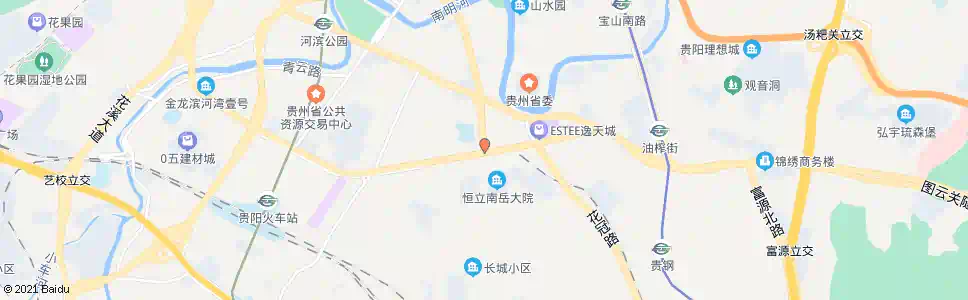 贵阳陈家坡_公交站地图_贵阳公交_妙搜公交查询2025