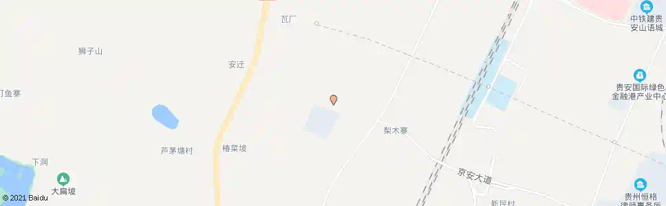 贵阳中八安置点_公交站地图_贵阳公交_妙搜公交查询2025