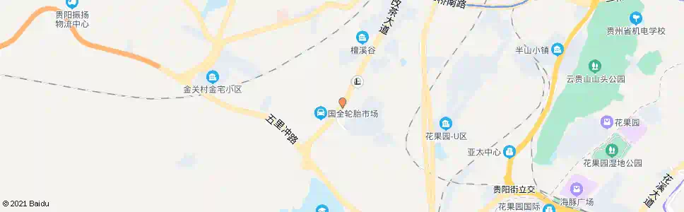 贵阳枫丹白鹭花园_公交站地图_贵阳公交_妙搜公交查询2025