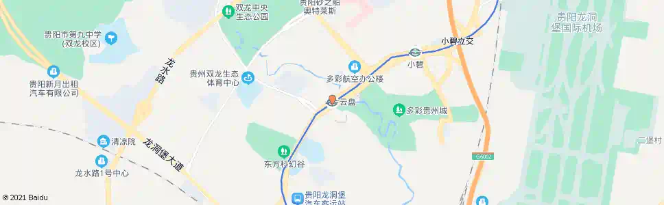 贵阳云盘小寨_公交站地图_贵阳公交_妙搜公交查询2025