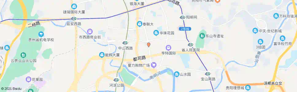 贵阳富水南路_公交站地图_贵阳公交_妙搜公交查询2025