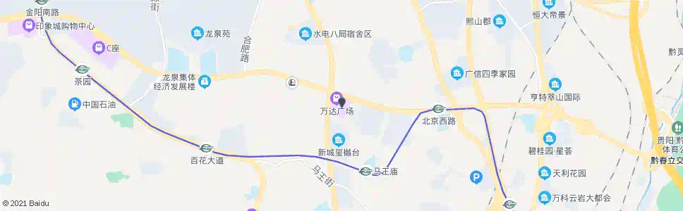 贵阳红星城市广场_公交站地图_贵阳公交_妙搜公交查询2025