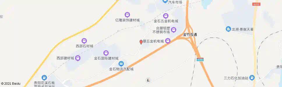 贵阳合朋_公交站地图_贵阳公交_妙搜公交查询2025