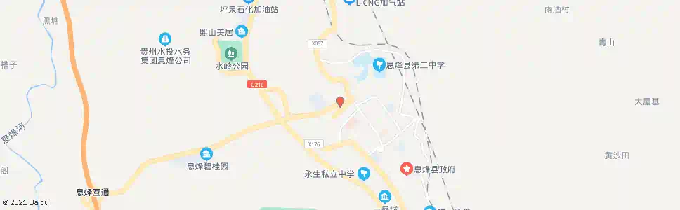 贵阳开磷新城_公交站地图_贵阳公交_妙搜公交查询2025