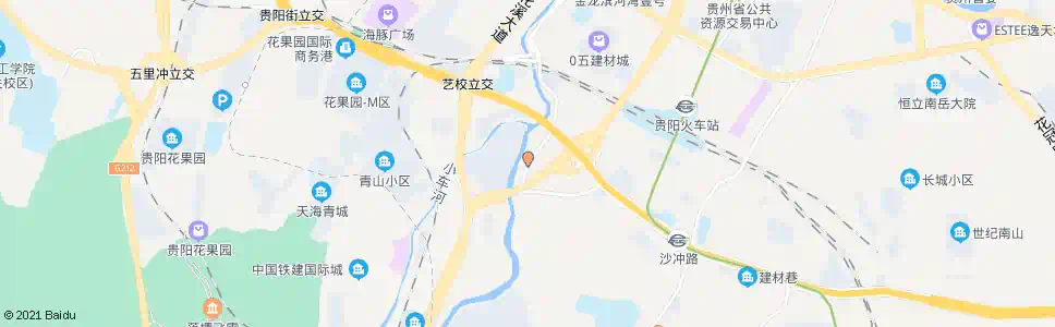 贵阳五眼桥_公交站地图_贵阳公交_妙搜公交查询2025