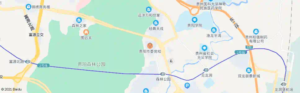 贵阳市委党校_公交站地图_贵阳公交_妙搜公交查询2025