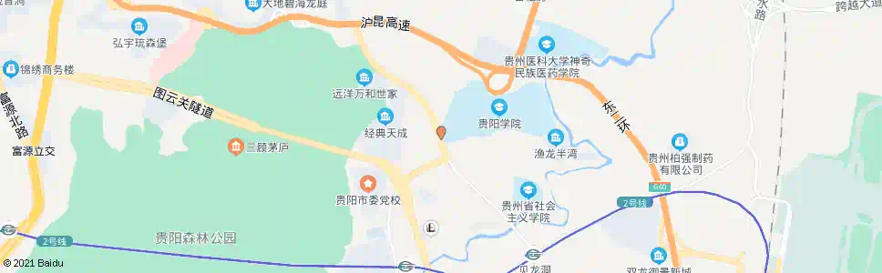 贵阳贵阳学院_公交站地图_贵阳公交_妙搜公交查询2025