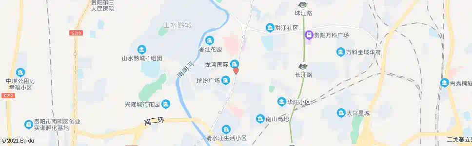 贵阳黄河路(北)_公交站地图_贵阳公交_妙搜公交查询2025