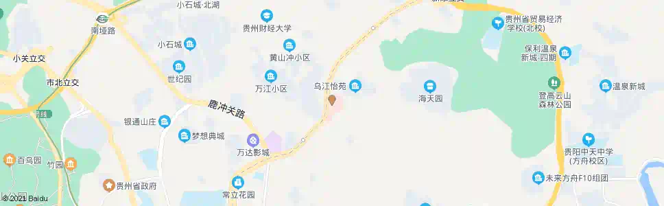 贵阳新添二小_公交站地图_贵阳公交_妙搜公交查询2025