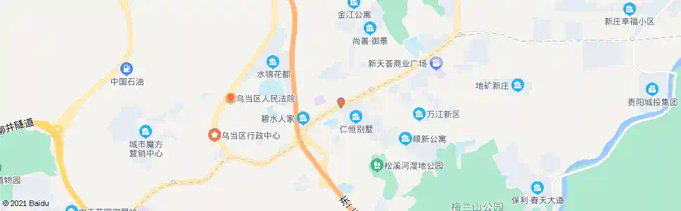 贵阳新添寨_公交站地图_贵阳公交_妙搜公交查询2025