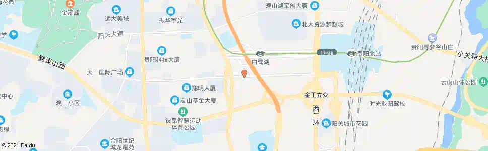贵阳新寨村_公交站地图_贵阳公交_妙搜公交查询2025