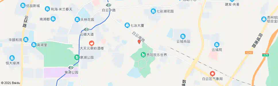 贵阳金园路_公交站地图_贵阳公交_妙搜公交查询2025