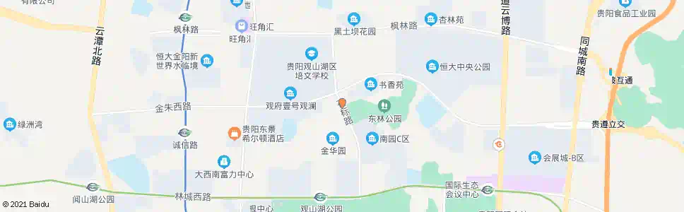 贵阳石标路口_公交站地图_贵阳公交_妙搜公交查询2025