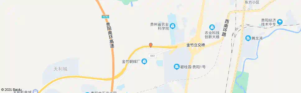 贵阳鑫中路口_公交站地图_贵阳公交_妙搜公交查询2025