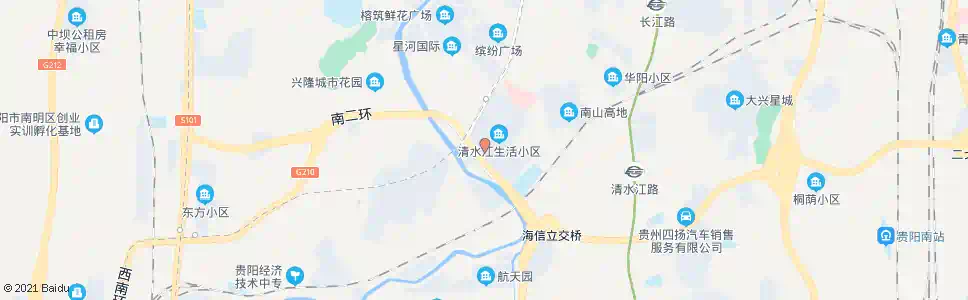 贵阳小河平桥_公交站地图_贵阳公交_妙搜公交查询2025