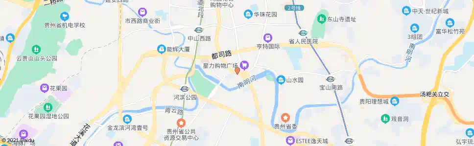 贵阳钻石广场_公交站地图_贵阳公交_妙搜公交查询2025