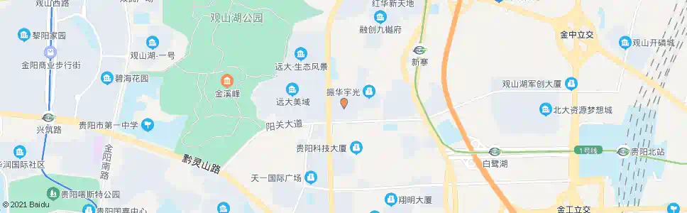 贵阳阳关小区_公交站地图_贵阳公交_妙搜公交查询2025
