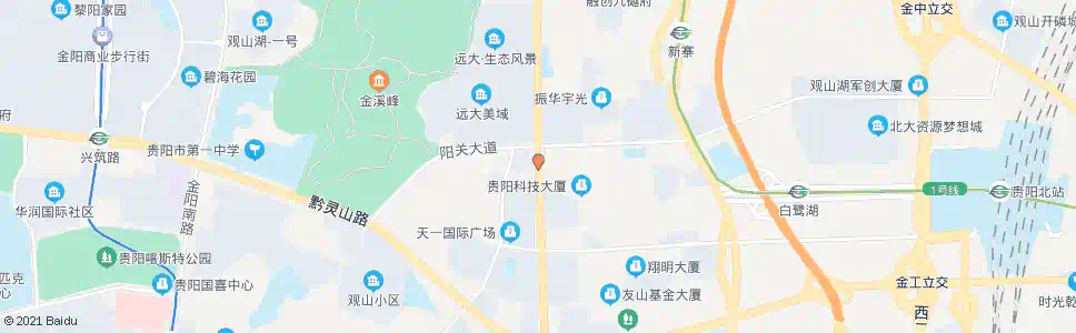 贵阳贵阳高新区管委_公交站地图_贵阳公交_妙搜公交查询2025