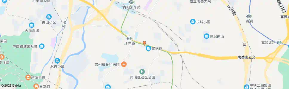 贵阳干休所_公交站地图_贵阳公交_妙搜公交查询2025
