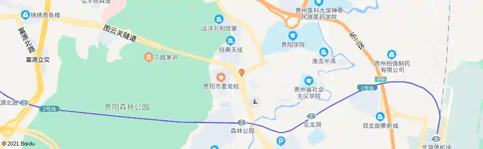 贵阳兴业西路(中)_公交站地图_贵阳公交_妙搜公交查询2025