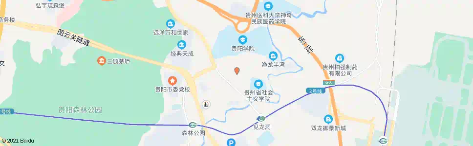 贵阳武警指挥学校_公交站地图_贵阳公交_妙搜公交查询2025