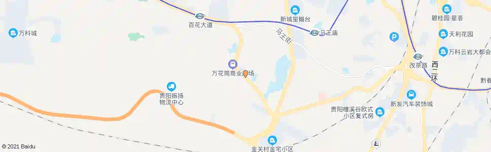 贵阳金钟桥_公交站地图_贵阳公交_妙搜公交查询2025