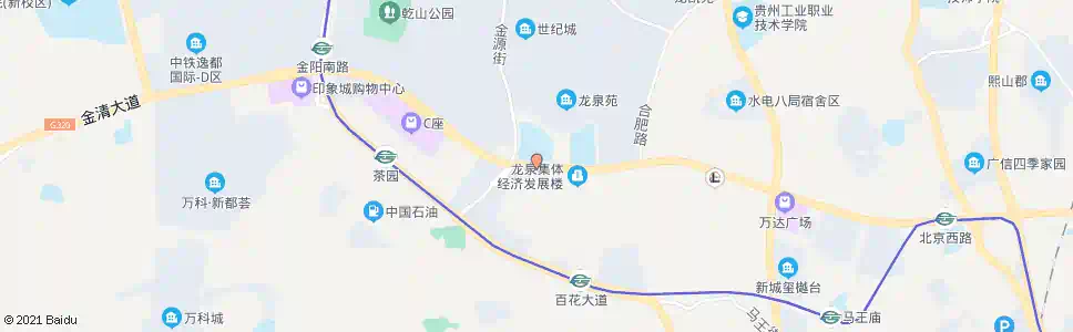 贵阳龙泉新村_公交站地图_贵阳公交_妙搜公交查询2025