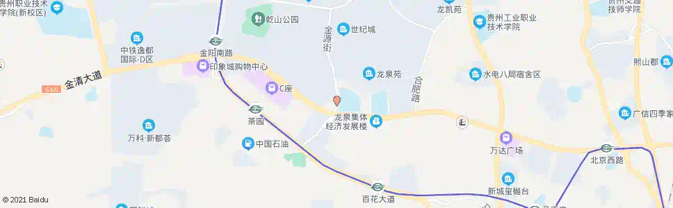 贵阳金源街口_公交站地图_贵阳公交_妙搜公交查询2025