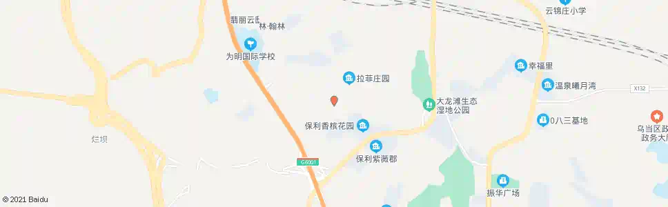 贵阳保利拉菲庄园_公交站地图_贵阳公交_妙搜公交查询2025