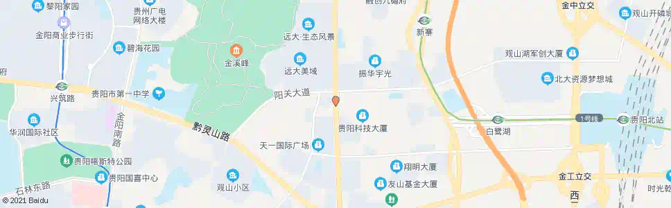 贵阳高新区管委_公交站地图_贵阳公交_妙搜公交查询2025