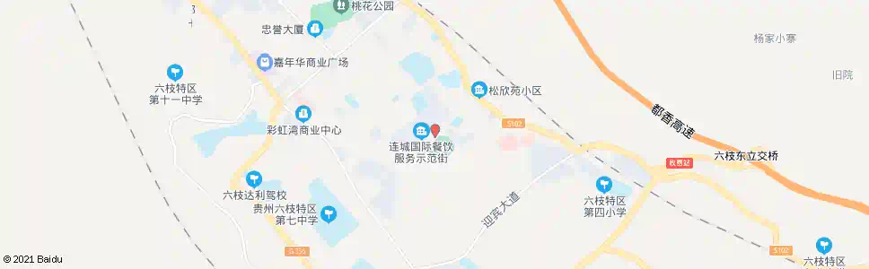 六盘水招呼站(比佛利汽车生活广场)_公交站地图_六盘水公交_妙搜公交查询2025