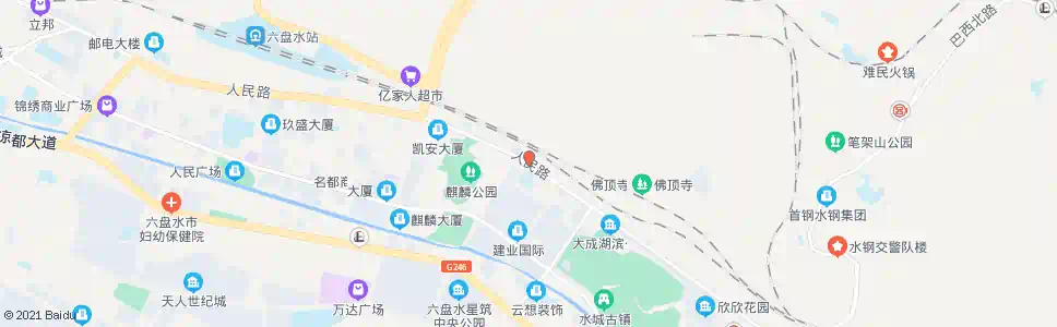 六盘水招呼站(园林汽配)_公交站地图_六盘水公交_妙搜公交查询2025