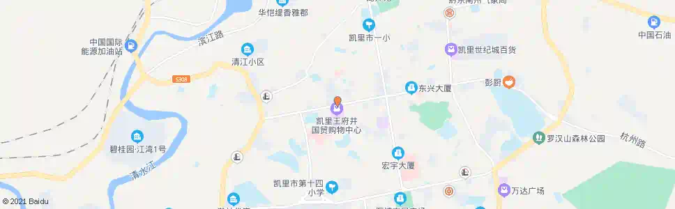 黔东南市府花园_公交站地图_黔东南公交_妙搜公交查询2025