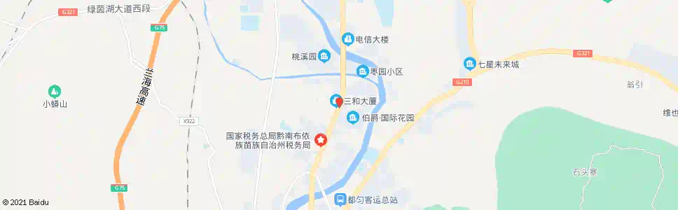 黔南红旗新村_公交站地图_黔南公交_妙搜公交查询2025