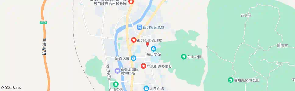 黔南临时停靠点1_公交站地图_黔南公交_妙搜公交查询2025