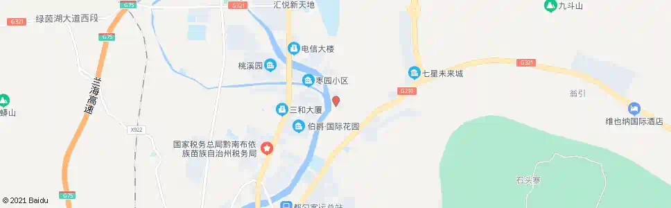 黔南招呼站(碧涛湾)_公交站地图_黔南公交_妙搜公交查询2025