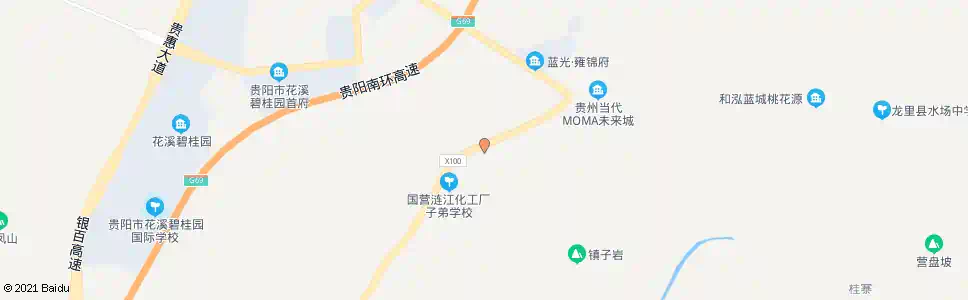 黔南招呼站(西山公园)_公交站地图_黔南公交_妙搜公交查询2025