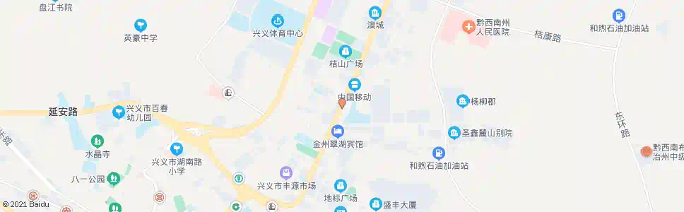 黔西南瑞金北路_公交站地图_黔西南公交_妙搜公交查询2025