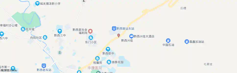 黔西南坪东中路_公交站地图_黔西南公交_妙搜公交查询2025