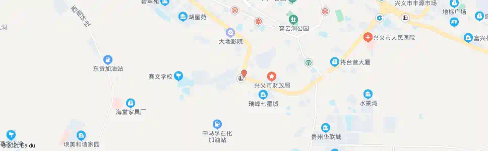 黔西南新时代花园路口_公交站地图_黔西南公交_妙搜公交查询2025