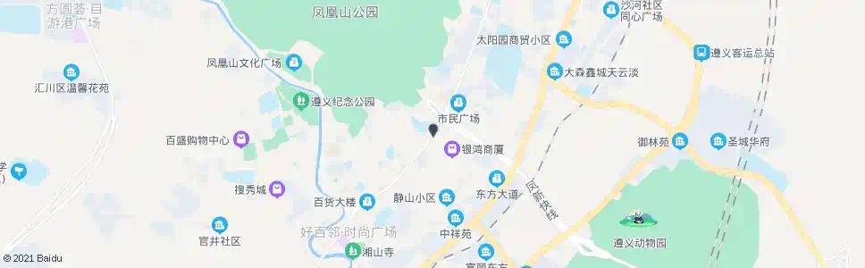 遵义杨家巷_公交站地图_遵义公交_妙搜公交查询2025