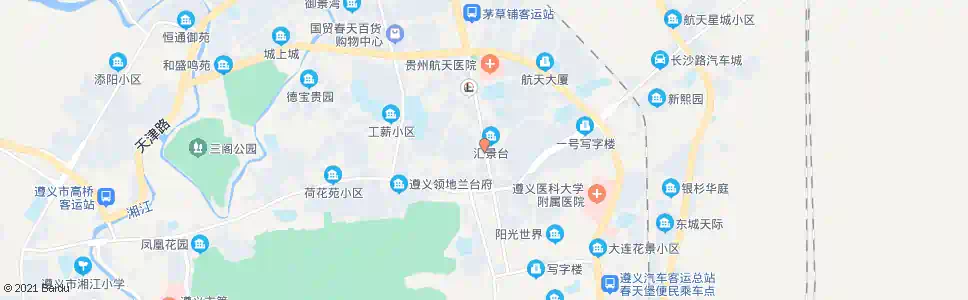 遵义松庄小区_公交站地图_遵义公交_妙搜公交查询2025