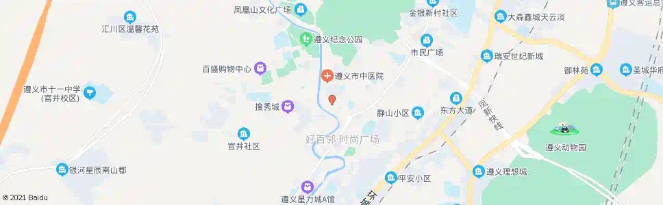 遵义重百商场_公交站地图_遵义公交_妙搜公交查询2025