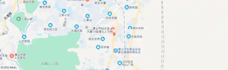 遵义医学院门诊部_公交站地图_遵义公交_妙搜公交查询2025